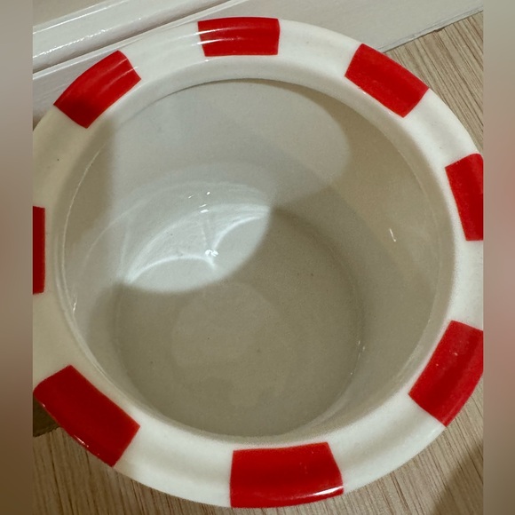 Jonathan Adler x Netflix Rare Retired Happiness Porcelain Striped Jar - Picture 4 of 6